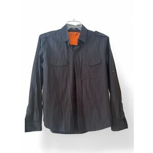 All Son Womens black blouse | shirt | Size Medium | EUC